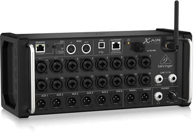 Behringer XAir XR18 18-Channel 12-Bus Portable Digital Mixer for iPad or Android Tablet, with Integrated Wi-Fi, 16 Midas-Designed Preamps