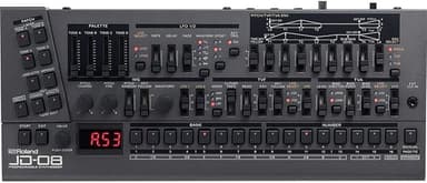 Roland JD-08 Tabletop Sound Module Boutique Synthesizer – Compact, Lightweight, Modern with New Effects and Polyphonic Sequencer